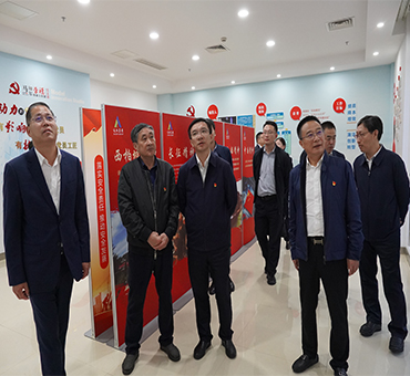 宿迁市委组织部调研达欣流动党员教育管理工作